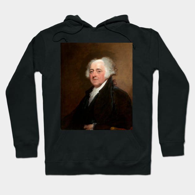 PRESIDENT JOHN ADAMS Hoodie by truthtopower